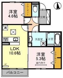 伊丹駅 バス13分  バス　西野下車：停歩7分 2階の物件間取画像